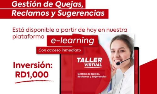 Taller Gestión de Quejas, Reclamaciones y Sugerencias